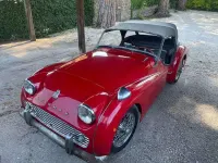 Usata Triumph TR3 102 CV (75 kW) 1970 Rosso Cabrio