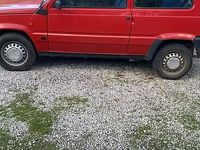 Usata Fiat Panda 34 CV (25 kW) 1990 Rosso Utilitaria