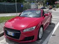 Usata Audi TT Roadster Ambiente 179 CV (131 kW) 2017 Rosso Cabrio