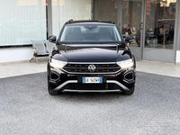 Usata VW T-Roc 110 CV (80 kW) 2022 Nero SUV