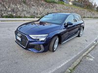 Usata Audi A3 S-Line 150 CV (110 kW) 2021 Blu/azzurro Berlina