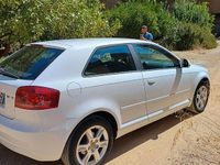 Usata Audi A3 90 CV (66 kW) 2010 Bianco Utilitaria