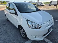 Usata Mitsubishi Space Star Intense 71 CV (52 kW) 2015 Bianco Utilitaria