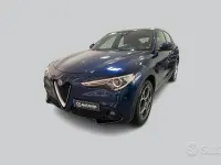 Usata Alfa Romeo Stelvio Executive 210 CV (154 kW) 2017 Blu SUV
