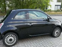 Usata Fiat 500 Lounge 75 CV (55 kW) 2009 Nero Cabrio