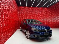 Usata VW Golf VI Highline 105 CV (77 kW) 2011 Blu Utilitaria