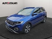 Usata VW T-Cross Advance 110 CV (80 kW) 2021 Blu/azzurro SUV