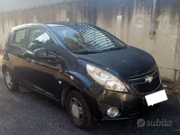 Usata Chevrolet Spark 68 CV (50 kW) 2012 Nero Utilitaria