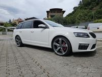 Usata Skoda Octavia vRS 184 CV (135 kW) 2013 Bianco Station wagon