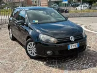 Usata VW Golf Highline 105 CV (77 kW) 2012 Nero Coupé