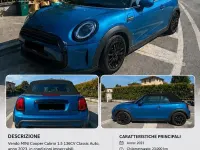 Usata Mini Cooper Cabriolet 136 CV (100 kW) 2023 Bluazzurro Cabrio