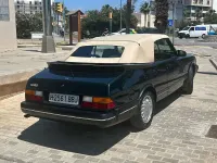 Usata Saab 900 Cabriolet 144 CV (105 kW) 1992 Verde Cabrio
