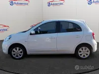 Usado Nissan Micra Tekna 80 HP (58 kW) 2011 Branco Citadino
