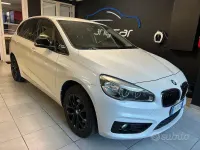 Usata BMW 218 Active Tourer Sport Line 150 CV (110 kW) 2016 Bianco Monovolume