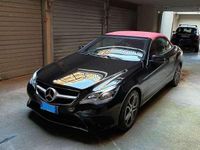 Usata Mercedes E220 170 CV (125 kW) 2016 Nero Cabrio