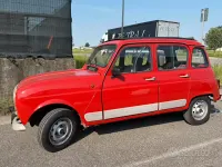 Usata Renault R4 34 CV (25 kW) 1985 Rosso Cabrio