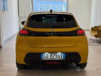 Usata Peugeot 208 Allure 101 CV (74 kW) 2020 Giallo Utilitaria