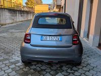 Usata Fiat 500e Icon 41 kW (57 CV) 2020 Grigio Cabrio