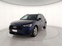 Usata Audi Q3 Advanced 150 CV (110 kW) 2021 Blu metallizzato SUV