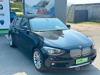 Usata BMW 118 Efficient Dynamics 143 CV (105 kW) 2012 Nero Utilitaria