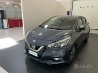 Usata Nissan Micra N-Connecta 90 CV (66 kW) 2017 Grigio Utilitaria