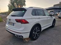 Usata VW Tiguan R-line 150 CV (110 kW) 2021 Bianco SUV