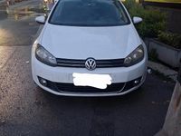 Usata VW Golf VI 122 CV (89 kW) 2010 Bianco Utilitaria