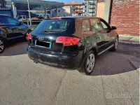 Usata Audi A3 Ambition 105 CV (77 kW) 2007 Nero Utilitaria