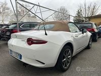 Usata Mazda MX5 Homura-Line 131 CV (96 kW) 2025 Bianco Cabrio