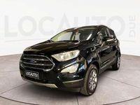 Usata Ford Ecosport Titanium 99 CV (72 kW) 2019 Nero SUV