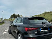 Usata Audi A3 Advanced 116 CV (85 kW) 2021 Nero Berlina