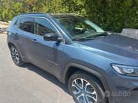 Usata Jeep Compass Limited 130 CV (95 kW) 2022 Blu SUV
