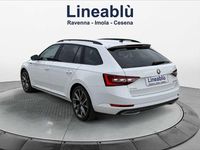 Usata Skoda Superb SportLine 150 CV (110 kW) 2018 Bianco Station wagon