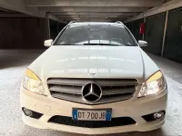 Usata Mercedes C220 Avantgarde 170 CV (125 kW) 2008 Bianco Station wagon