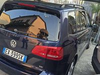 Usata VW Touran Comfortline 105 CV (77 kW) 2014 Blu/azzurro Monovolume