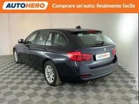 Usata BMW 316 Advantage 115 CV (84 kW) 2017 Blu Station wagon