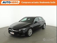 Usata Mercedes A180 Progressive 136 CV (100 kW) 2019 Nero Berlina