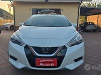 Usata Nissan Micra Tekna 90 CV (66 kW) 2019 Bianco Utilitaria