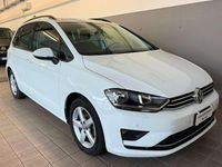Usata VW Golf Sportsvan Sound 110 CV (80 kW) 2017 Bianco Monovolume