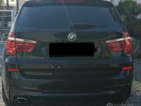 Usata BMW X3 M Sport 190 CV (139 kW) 2015 Nero SUV