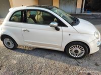 Usata Fiat 500 Lounge 69 CV (50 kW) 2008 Bianco Berlina