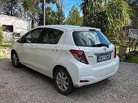Usata Toyota Yaris 2012 Bianco Berlina