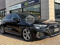 Usata Audi A3 Sportback S-Line 150 CV (110 kW) 2024 Nero Utilitaria