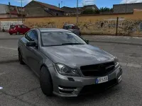 Usata Mercedes C220 170 CV (125 kW) 2012 Nero Coupé