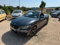 Usata BMW 218 Advantage 150 CV (110 kW) 2016 Grigio Cabrio