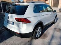 Usata VW Tiguan Business 150 CV (110 kW) 2018 Bianco SUV