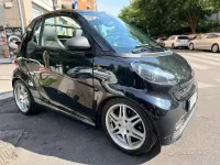 Usata Smart ForTwo Cabrio Brabus 54 CV (39 kW) 2013 Nero Cabrio