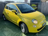 Usata Fiat 500 Pop 69 CV (50 kW) 2009 Giallo Cabrio