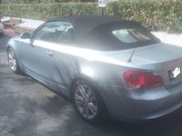 Usata BMW 120 Cabriolet Efficient Dynamics 170 CV (125 kW) 2009 Blu/azzurro Cabrio