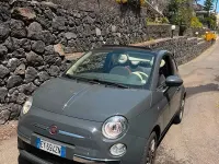 Usata Fiat 500C 95 CV (69 kW) 2015 Grigio Cabrio